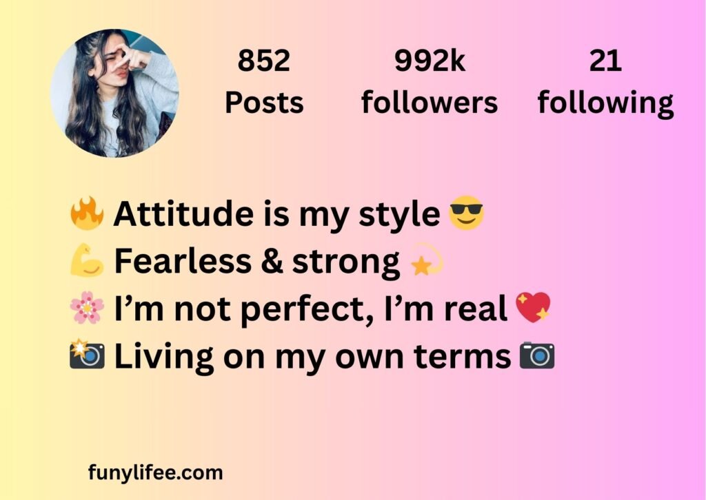 instagram bio