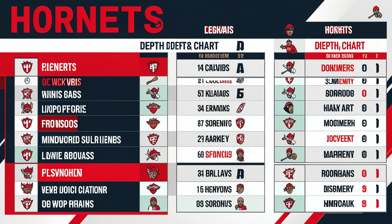 hornets depth chart