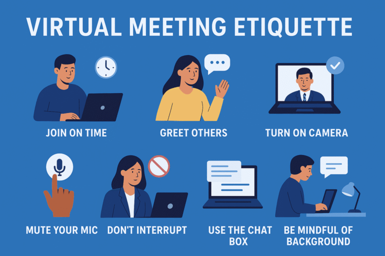 virtual meeting etiquette