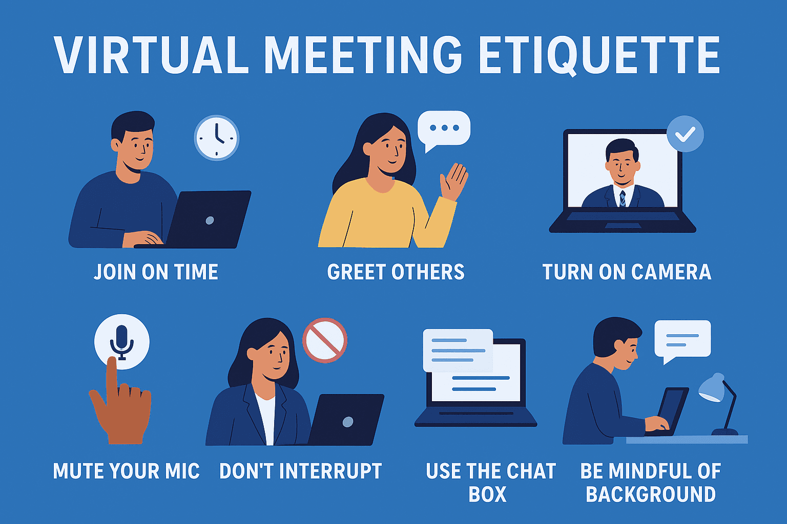 virtual meeting etiquette