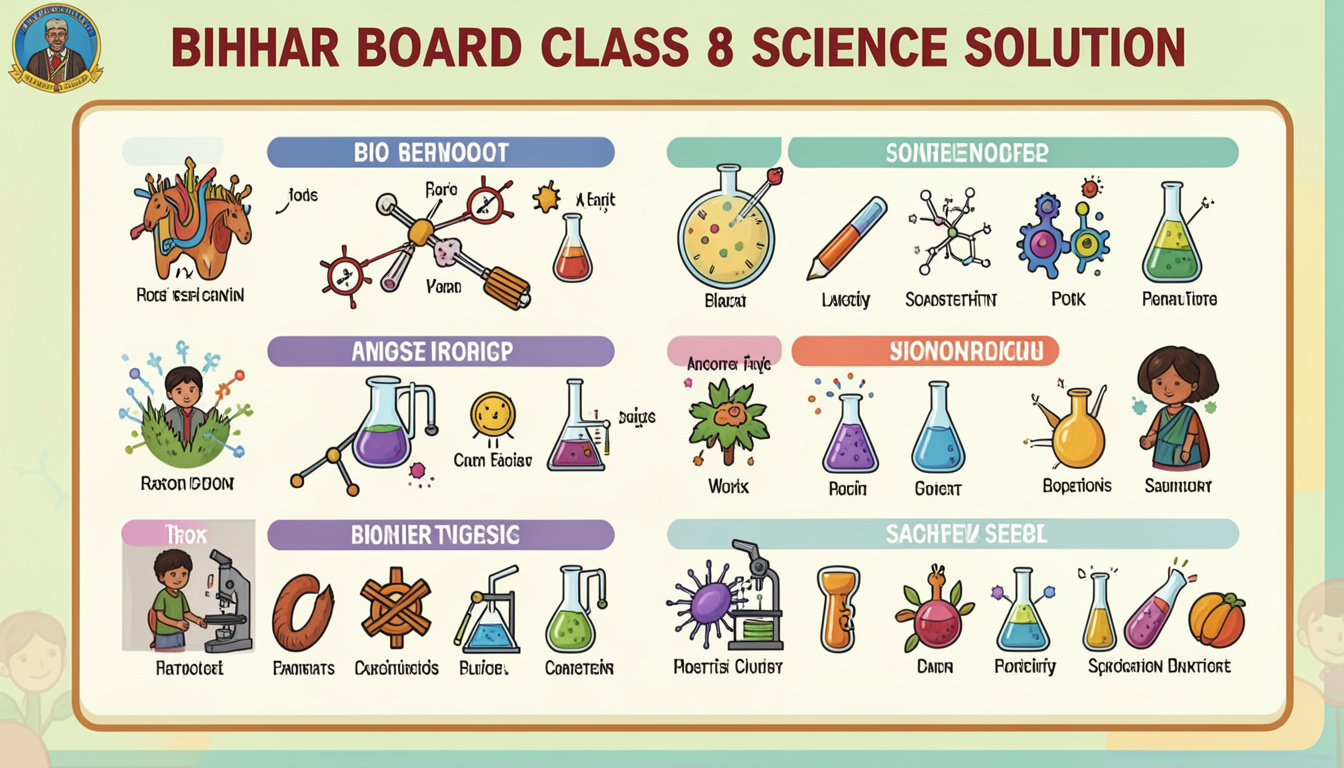 bihar board class 8 science solution