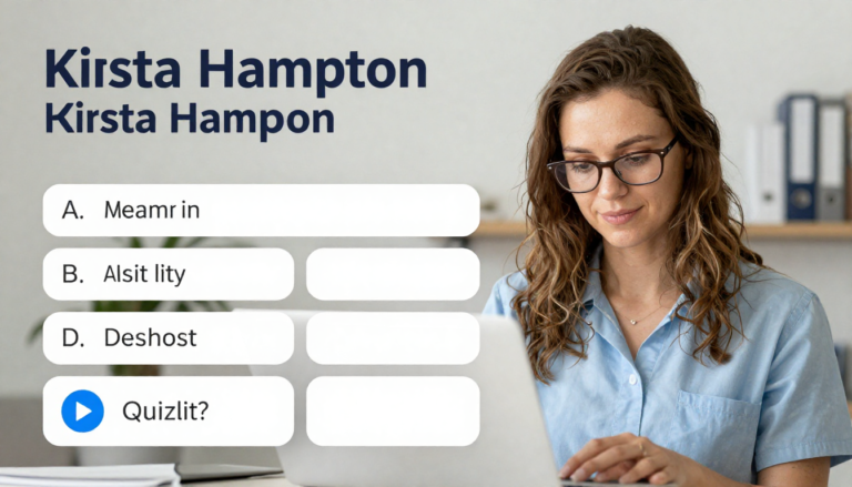 Krista Hampton iHuman Quizlet