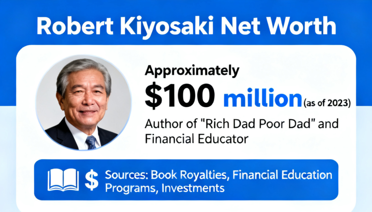robert kiyosaki net worth