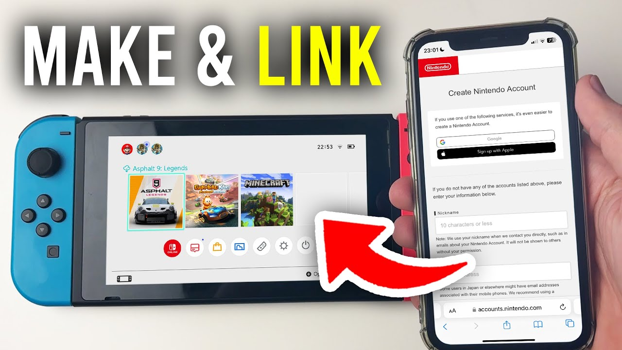 nintendo switch account